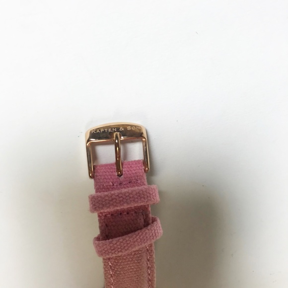 Kapten & Son Pink Canvas Strap Analog Watch - Picture 8 of 8